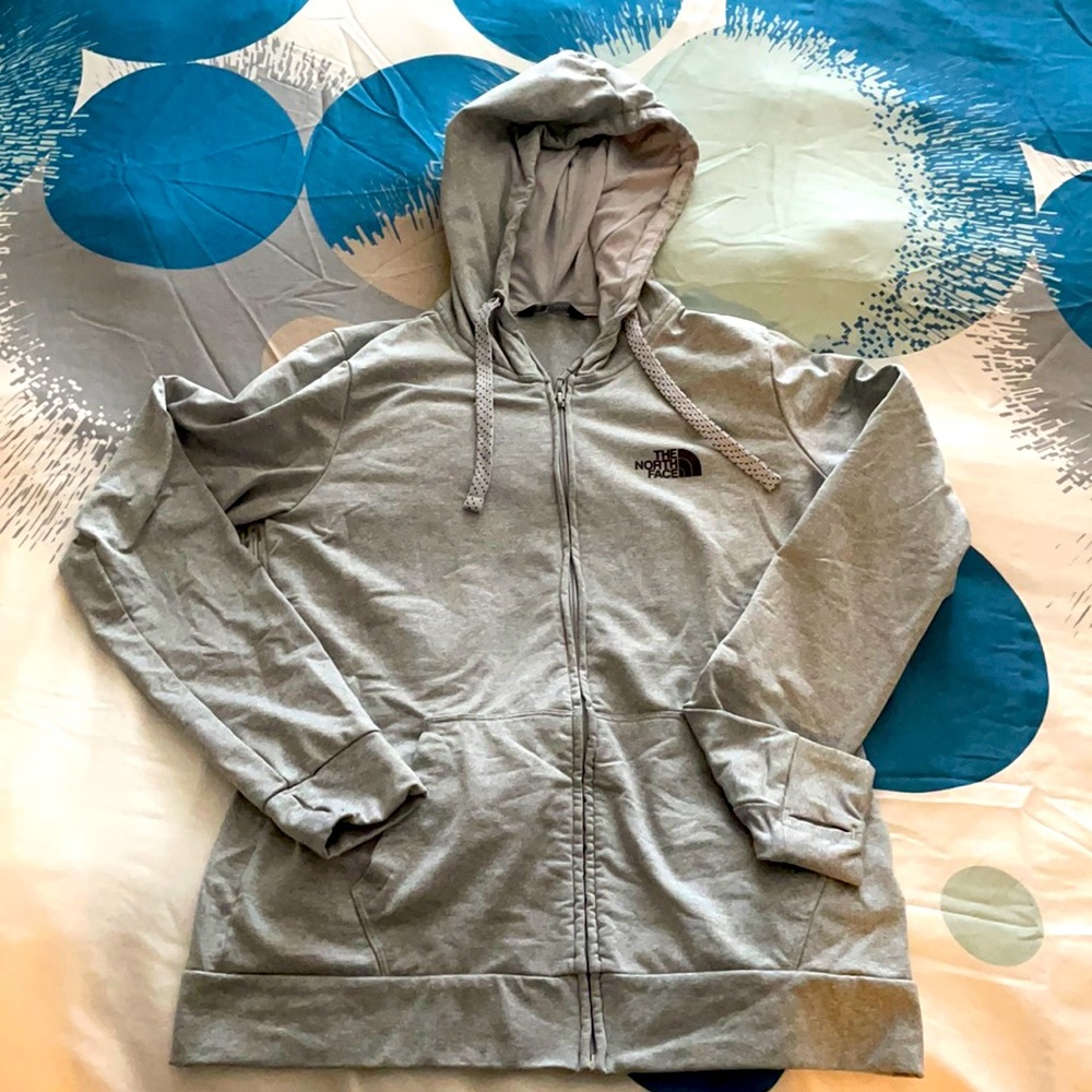 The North Face lightweight fleece lined hoodie